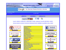 Tablet Screenshot of munsterdirectory.com